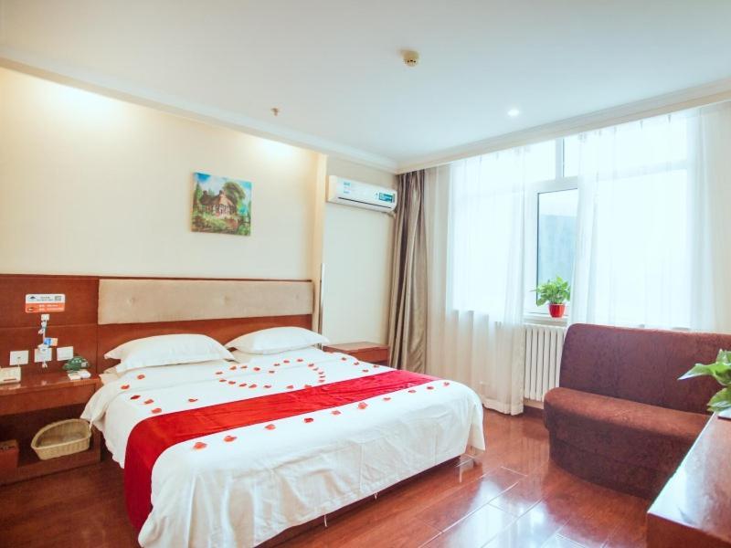 Greentree Inn Hebei Zhangjiakou Zhangbei Caoyuantian Rd Zhangku Avenue Express Hotel Экстерьер фото