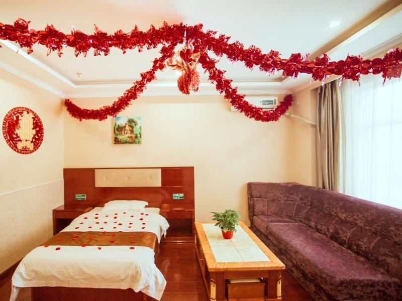 Greentree Inn Hebei Zhangjiakou Zhangbei Caoyuantian Rd Zhangku Avenue Express Hotel Экстерьер фото