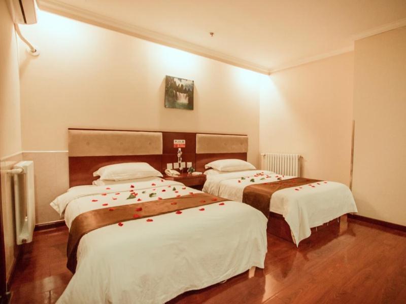 Greentree Inn Hebei Zhangjiakou Zhangbei Caoyuantian Rd Zhangku Avenue Express Hotel Экстерьер фото