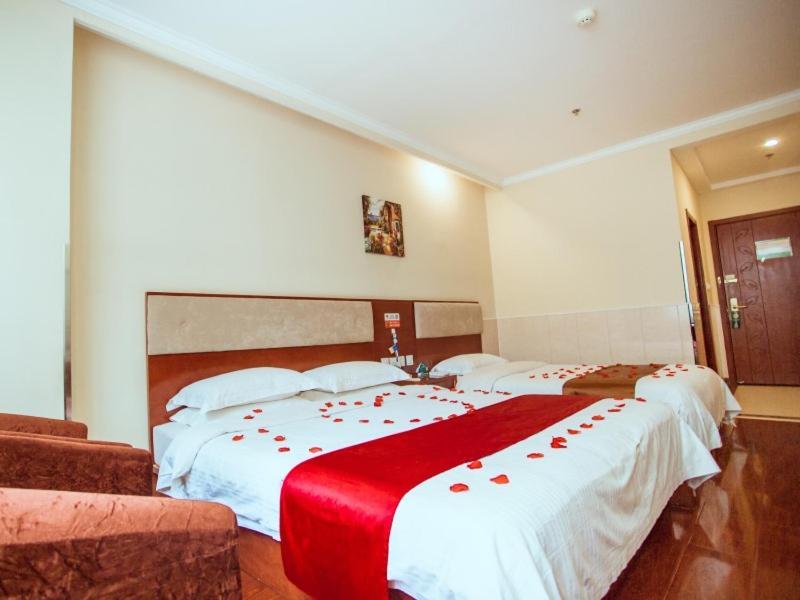 Greentree Inn Hebei Zhangjiakou Zhangbei Caoyuantian Rd Zhangku Avenue Express Hotel Экстерьер фото